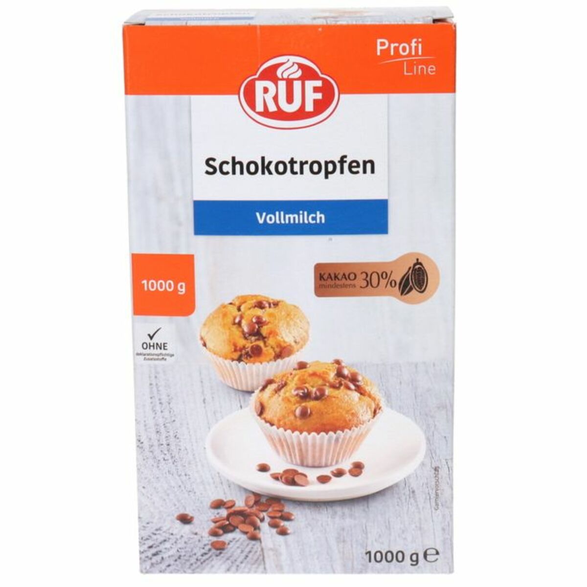Bild 1 von Ruf Schokotropfen Vollmilch (1 kg)