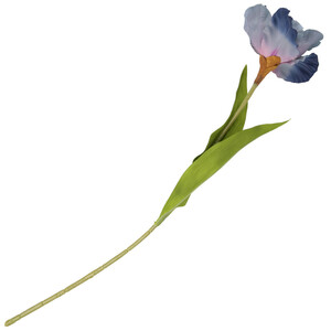 Kunstblume Iris 78 cm DUNKELBLAU