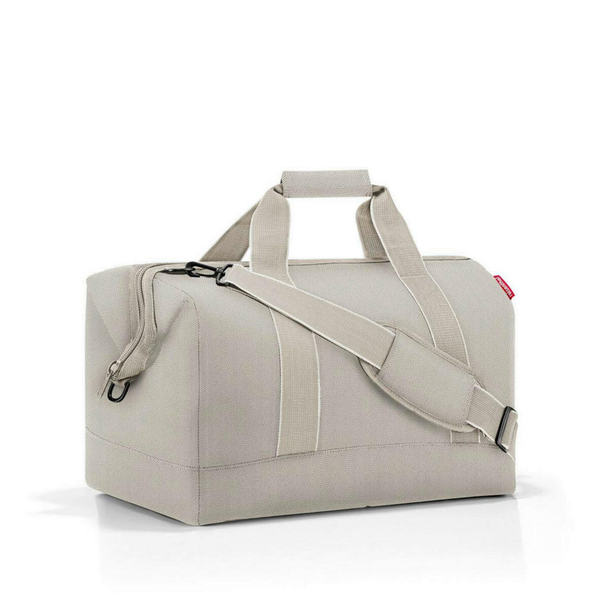 Bild 1 von Reisenthel Reisetasche, Beige, Textil, 48x39.5x29 cm, gepolsterter Boden, Innensteckfächer, Tragehenkel, verstellbarer Schultergurt, Schultergurt, Freizeit, Koffer & Taschen, Reisetaschen