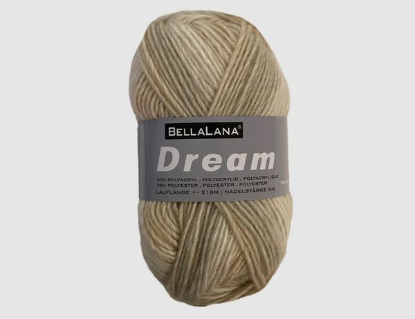 Bild 1 von Strickgarn Dream beige gemustert