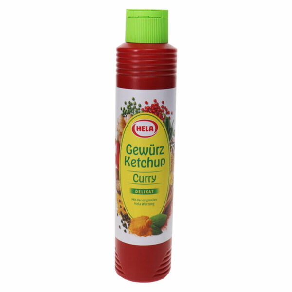 Bild 1 von Hela Gewürz Ketchup Curry delikat (500ml)
