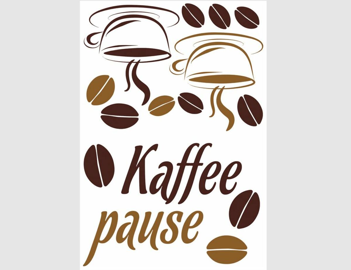 Bild 2 von Wandtattoo Kaffee-Pause