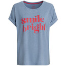 Bild 1 von Damen T-Shirt mit Message-Print HELLBLAU