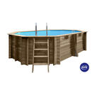 Bild 1 von Gre Pool-Set 2024, Kiefer, Holz, Kiefer, 336x117x436 cm, Freizeit, Pools und Wasserspaß, Pools, Aufstellpools