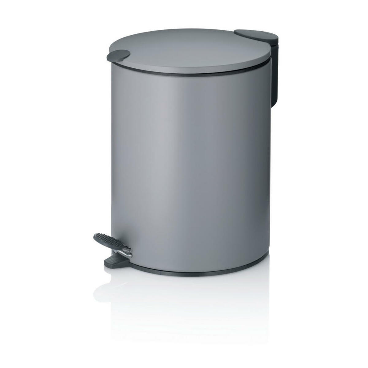 Bild 1 von Kela Kosmetikeimer Mats, Hellgrau, Metall, 5 L, 27 cm, Badaccessoires, Waschplatzzubehör, Kosmetik- & Abfalleimer