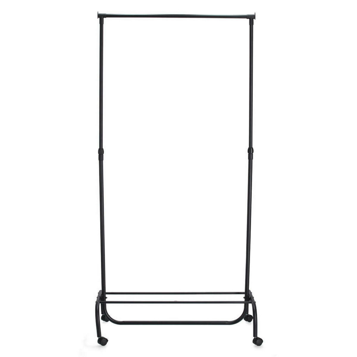 Bild 1 von Zeller Present Kleiderständer, Silber, Metall, Kunststoff, 86x43x175 cm, Garderobe, Garderobenständer