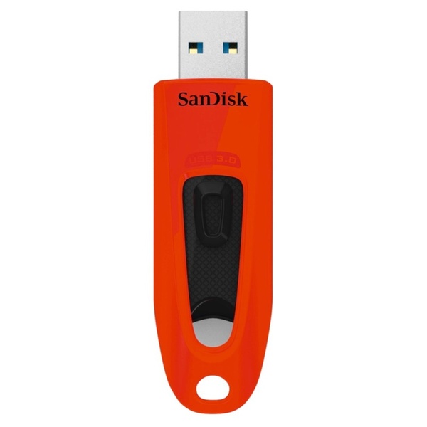 Bild 1 von SanDisk Cruzer Ultra, 64 GB, USB 3.0, 130 MB/s, Rot