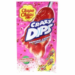 Chupa Chups 2 x Crazy Dips Erdbeer