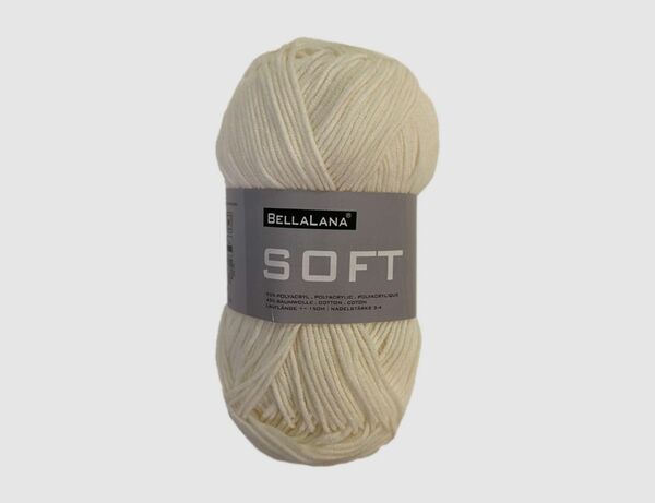 Bild 1 von Strickgarn Soft weiß