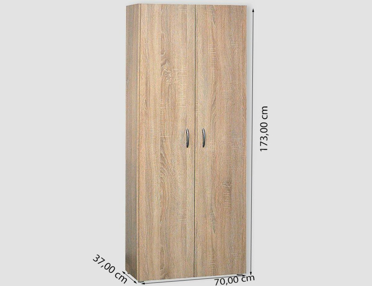 Bild 2 von Drehtürenschrank, 2-türig