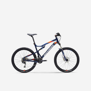 Mountainbike ST 540 S 27,5 Zoll blau/orange