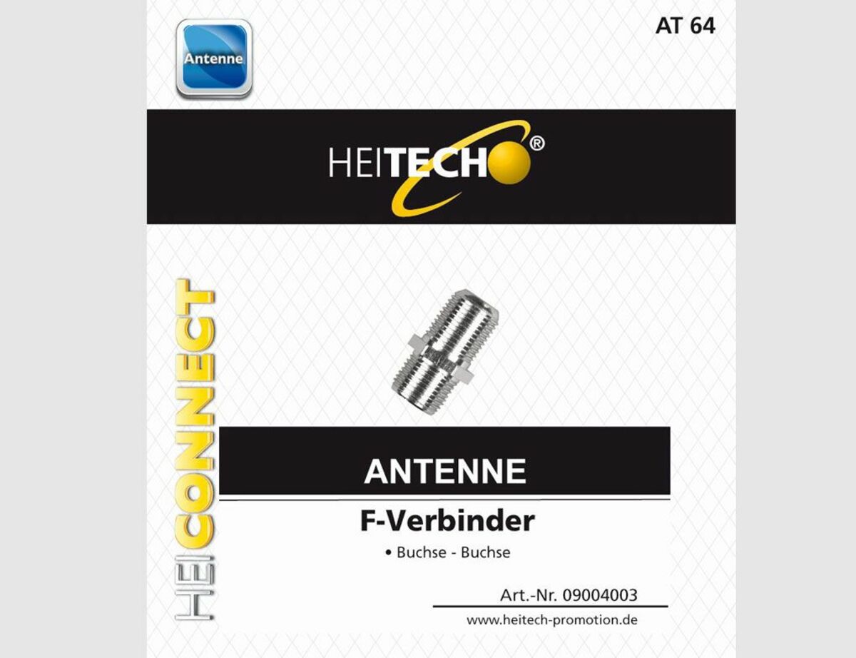 Bild 1 von F - Verbinder Buchse - Buchse