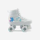 Bild 1 von Rollschuhe Quad 100 Kinder weiß holographic