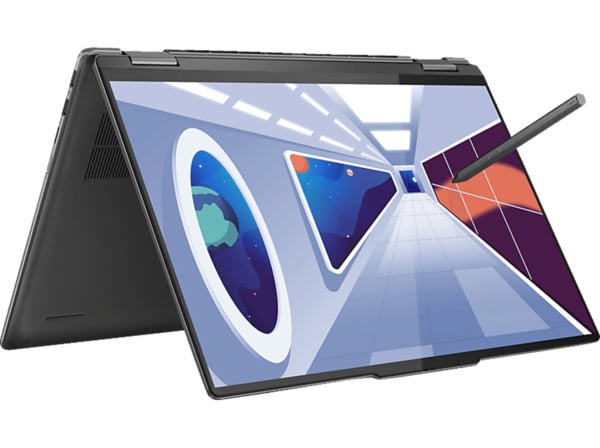 Bild 1 von LENOVO Yoga 7i inkl. Lenovo Pen, Convertible, mit 16 Zoll Display, Intel® Evo™ Plattform, Core™ i7 i7-1360P (Evo) Prozessor, GB RAM, 1 TB SSD, Iris® Xe, Storm Grey, Windows 11 Home (64 Bit), St