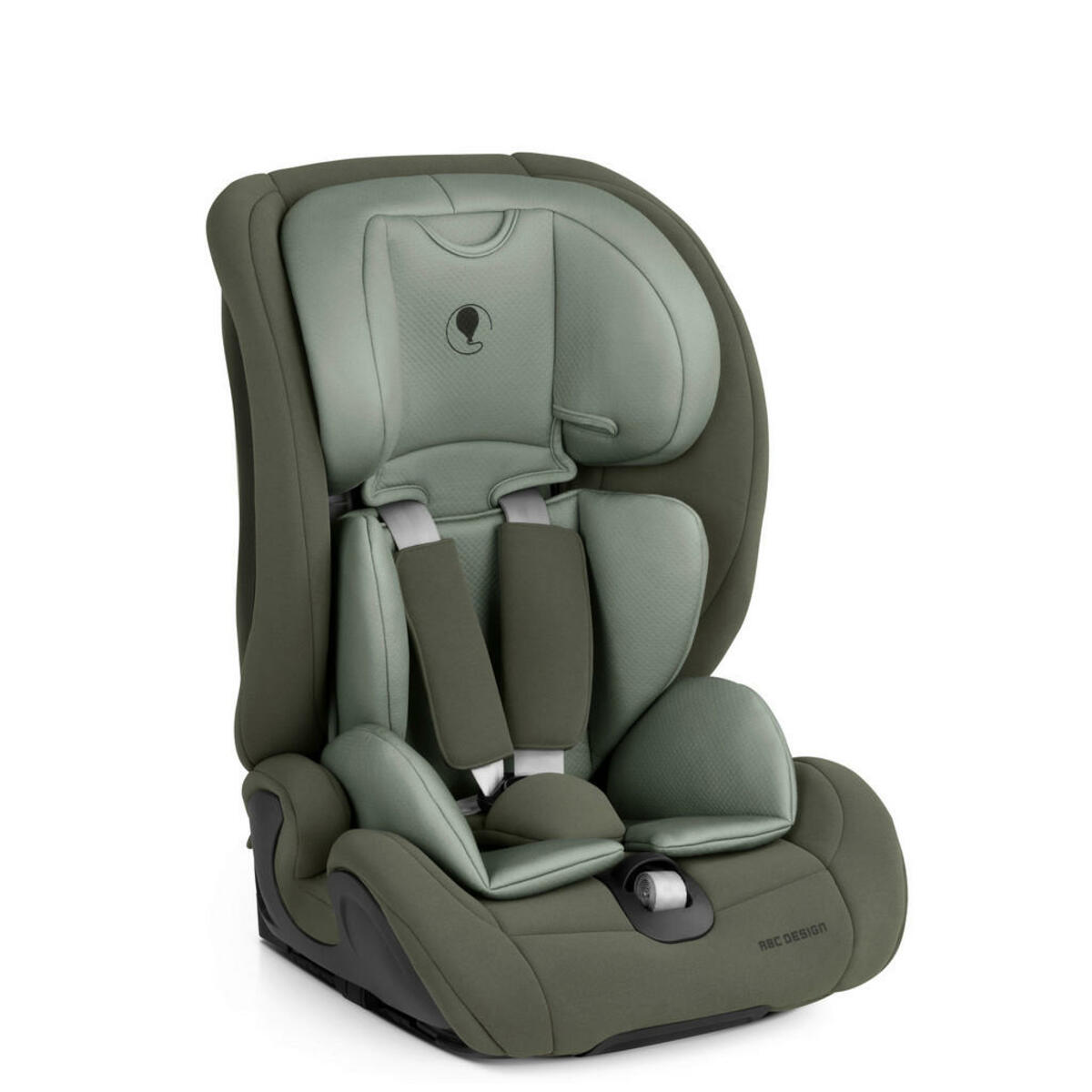 Bild 1 von ABC Design Kinderautositz Aspen 2 FIX i-SIZE, Dunkelgrün, Beige, Textil, Füllung: Polyester, 47.5x44x61.5 cm, ECE R 129 i-Size, 5-Punkt-Gurtsystem, Gurtlängenverstellung, höhenverstellbare Kopfst