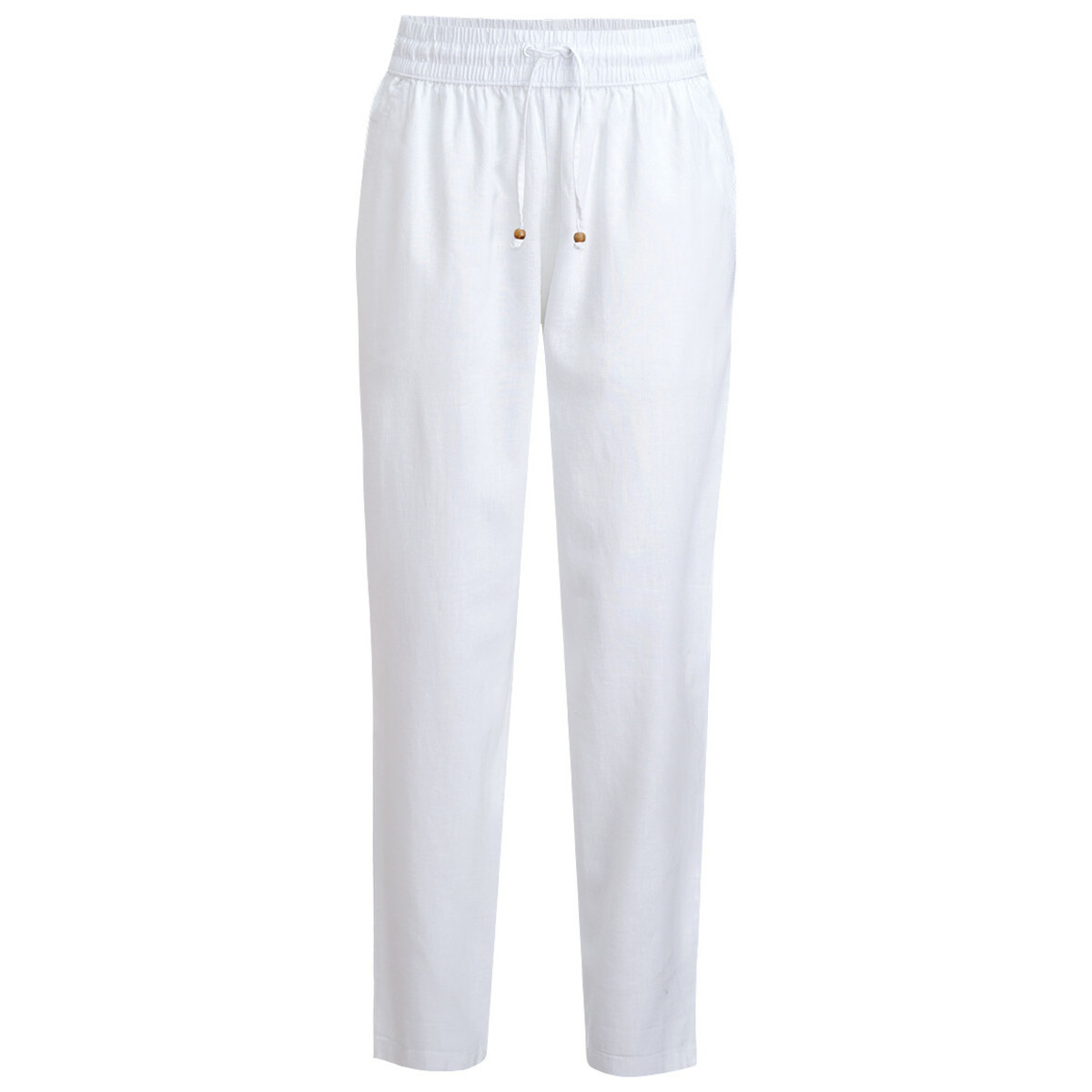 Bild 1 von Damen Hose mit Leinen WEISS