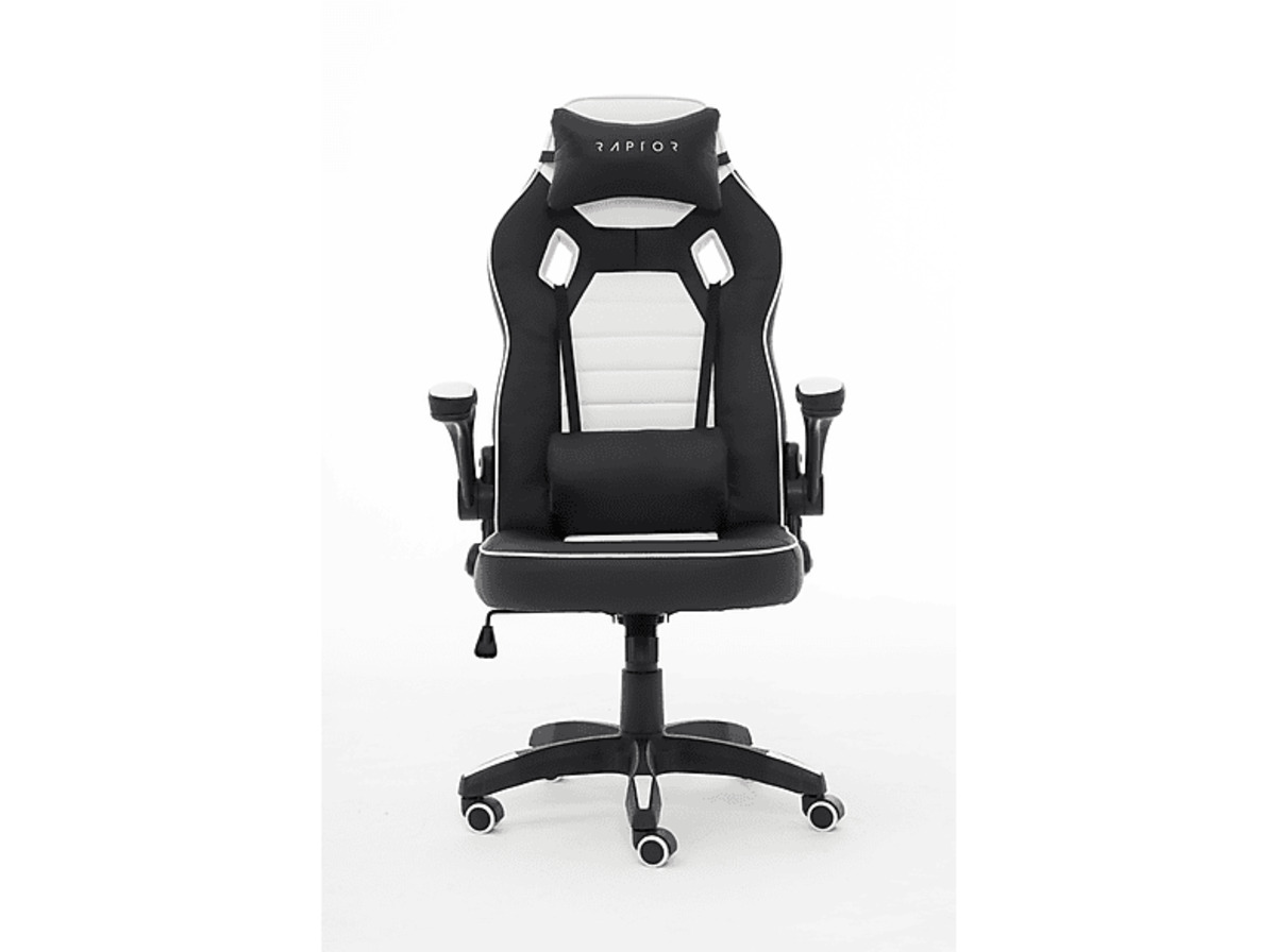 Bild 1 von RAPTOR GAMING GS-50 RG-GS50 black/white Gaming-Stuhl, Black / White, Black / White
