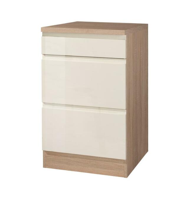 Bild 1 von Küchenunterschrank in Creme/ Eiche 'Cardiff'