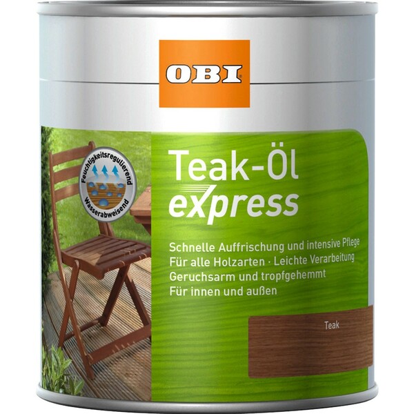 Bild 1 von OBI Teak-Öl Express 750 ml