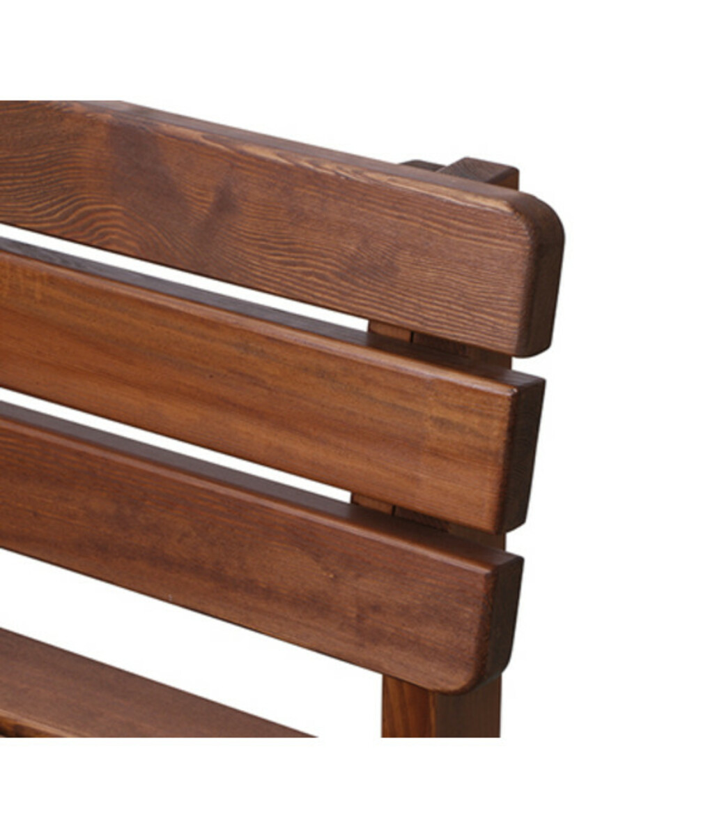 Bild 3 von Holzbank Tessin, 3-Sitzer