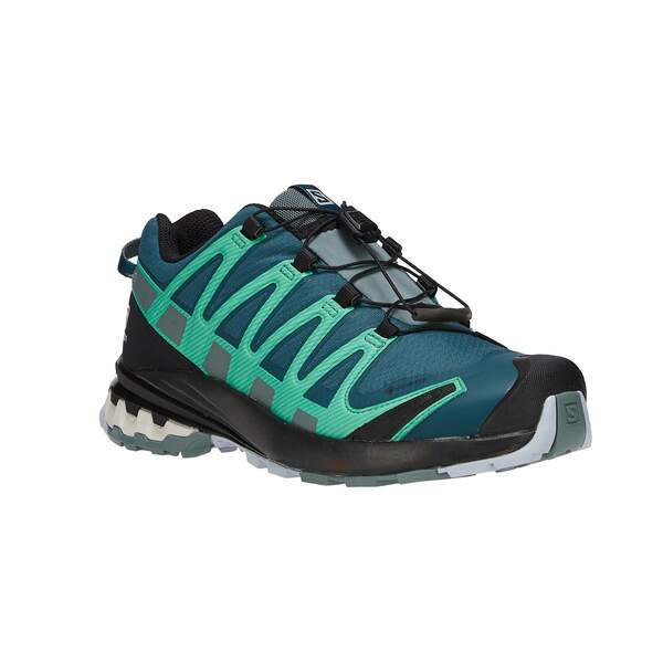Bild 2 von Salomon XA PRO 3D V8 GORE-TEX Damen Wanderschuhe LEGION BLUE/TROOPER/MINT LEAF