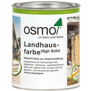 Osmo Landhausfarbe Dunkelbraun 750 ml