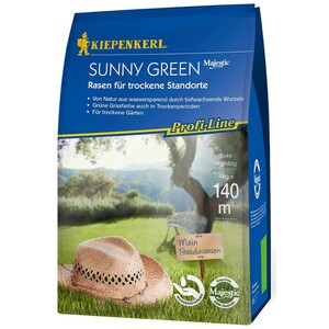 Kiepenkerl Profi-Line Sunny Green - Rasen für trockene Standorte 4 kg