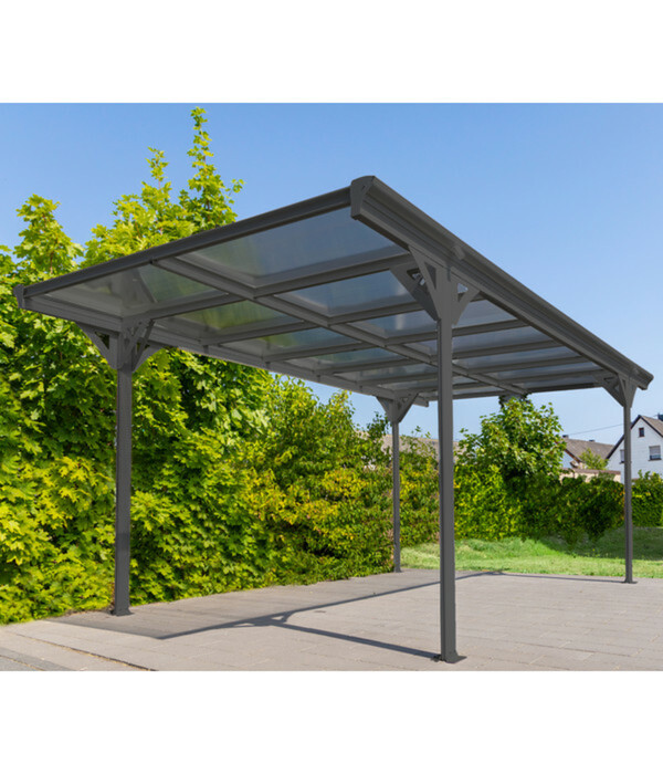 Bild 2 von Westmann Aluminium-Carport Helsinki, ca. B305/H232/T503 cm