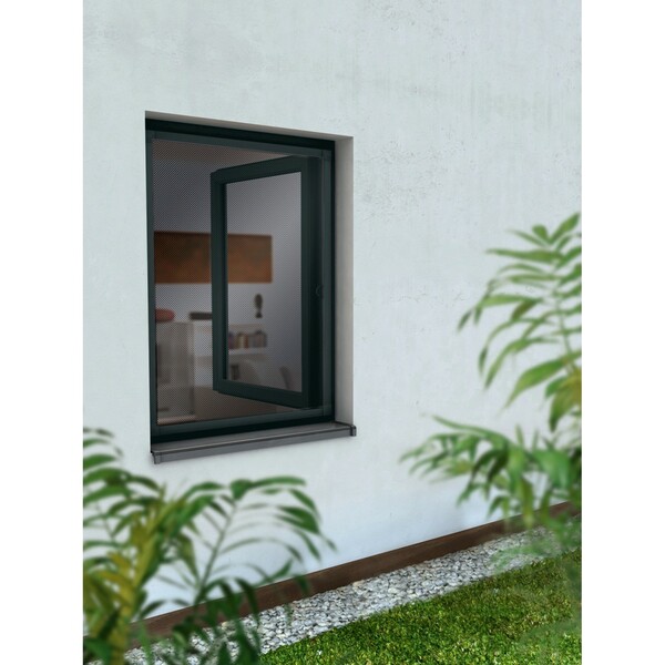 Bild 1 von OBI Alurahmen Fenster 120 cm x 150 cm Anthrazit