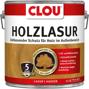 Clou Holzlasur Kiefer 4 l