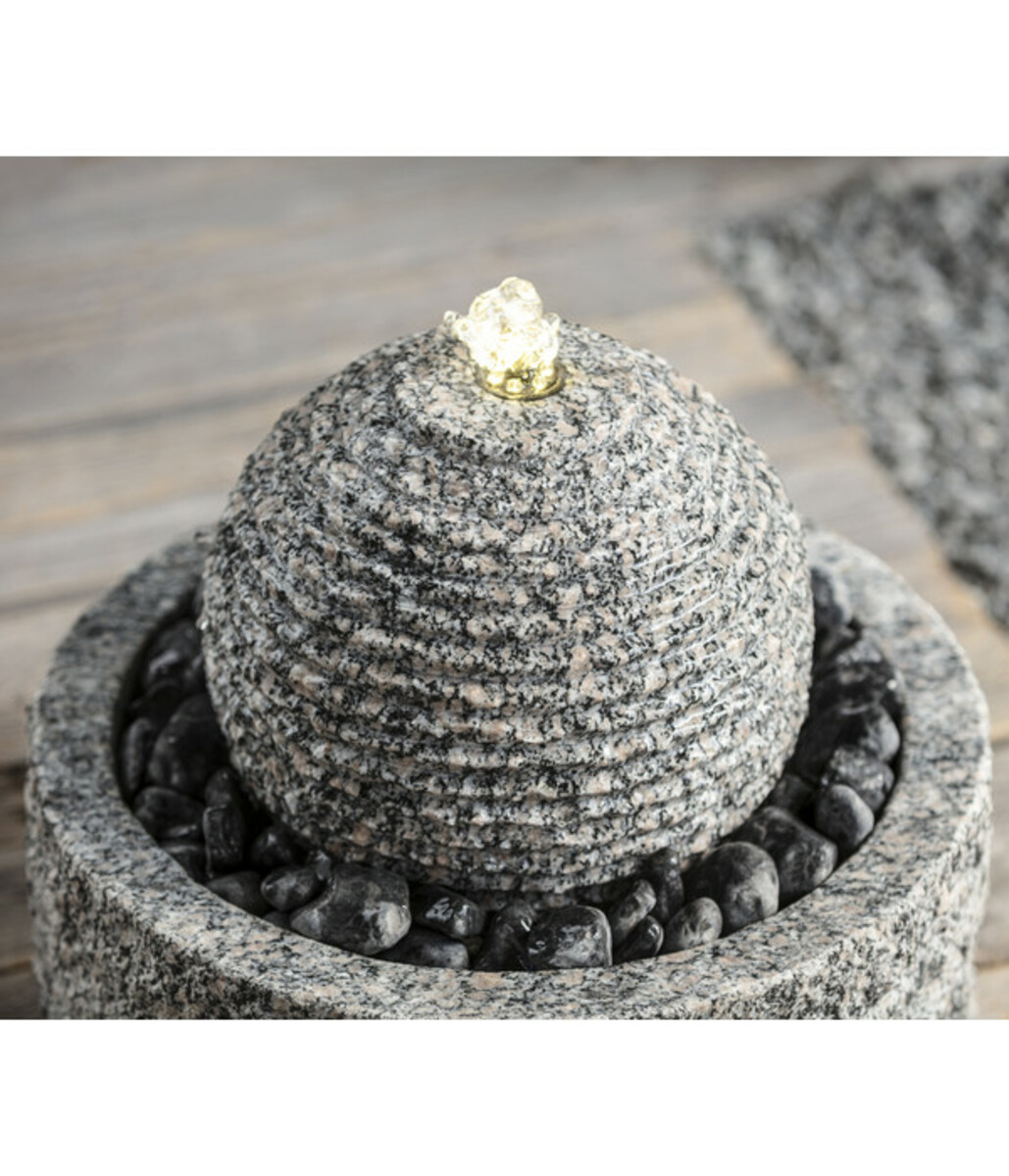 Bild 3 von Dehner Granit-Gartenbrunnen Bern, Ø 42 x 45 cm