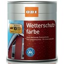 Bild 1 von OBI Wetterschutzfarbe Lehmbraun seidenmatt 2,5 l