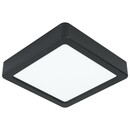 Bild 1 von Eglo LED-Aufbauleuchte Fueva 5 Schwarz-Weiß 16 cm x 16 cm, 12 W