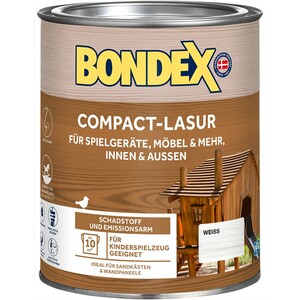 Bondex Compact-Lasur Weiß 750 ml