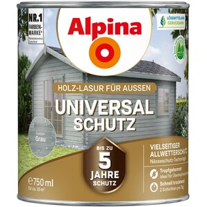 Alpina Universal-Schutz Grau seidenmatt 750 ml