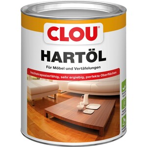 Clou Hartöl Weiß-Transparent 750 ml