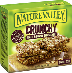 Nature Valley Crunchy Hafer & Dunkle Schokolade Riegel 5x 42 g