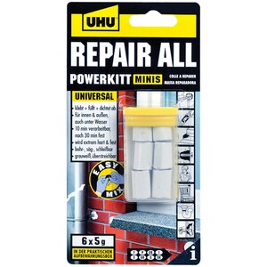 Uhu Repair All Powerkit Minis Universal Weiß 6 x 5 g