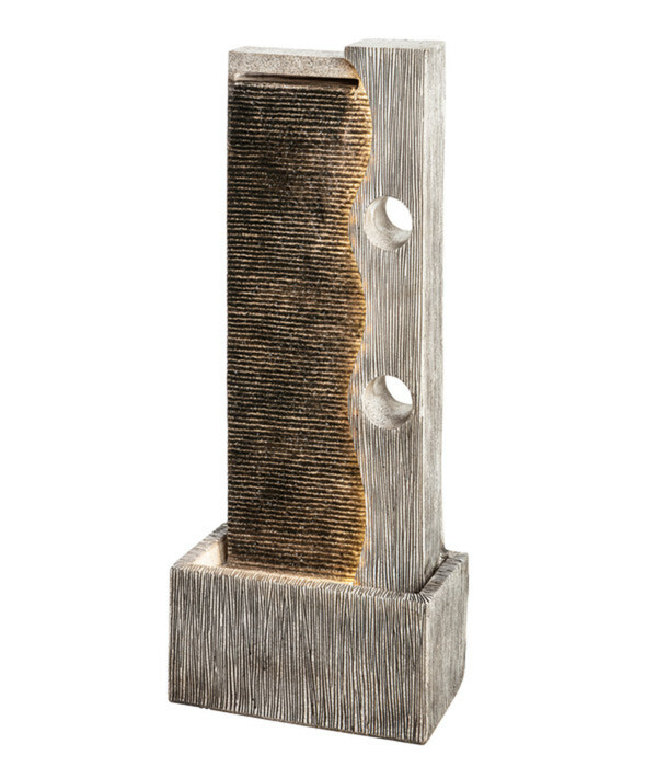 Bild 2 von Dehner Polyresin-Gartenbrunnen Eclipse, ca. B40/H100/T19,8 cm