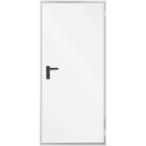 ZK-Tür-Element mit Eckzarge Weiß 875 mm x 2000 mm x 55 mm DIN Rechts