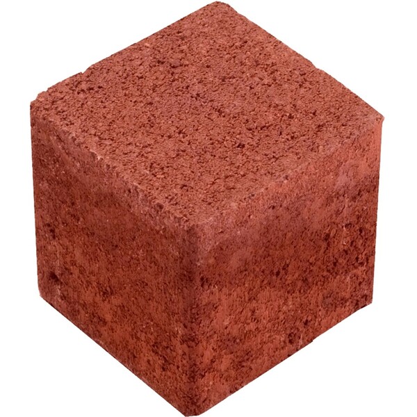 Bild 1 von Rasengitter-Füllstein Beton Rot 8,2 cm x 8,2 cm x 8 cm