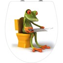 Bild 1 von Wenko WC-Sitz Frog News Duroplast mit Absenkautomatik