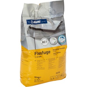 Flexfuge für 1 - 6 mm Fugenbreite Weiß 5 kg