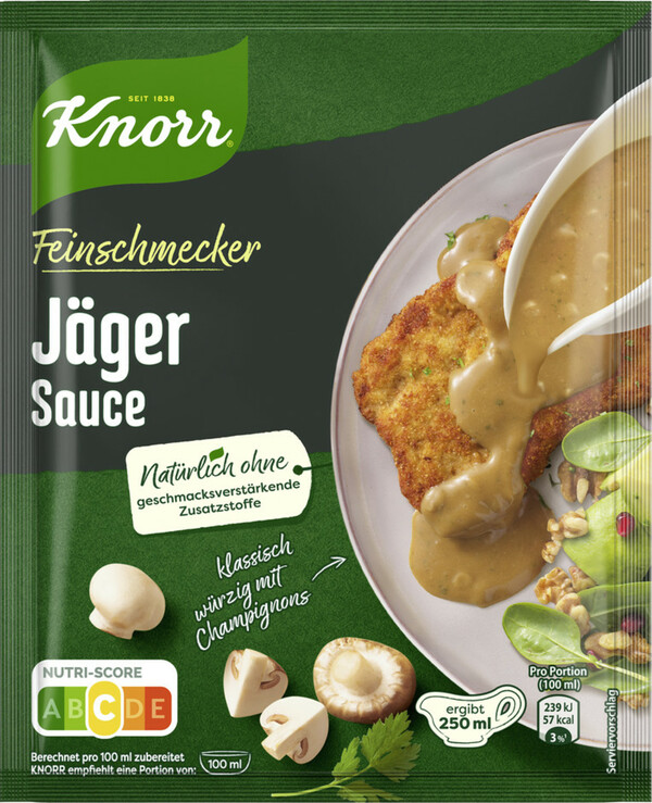 Bild 1 von Knorr Feinschmecker Jäger Sauce 32 g