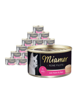 Miamor Katzensnack Feine Filets in Jelly, 24 x 100g