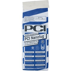 PCI Nanofug Flexfugenmörtel Zementgrau 4 kg
