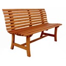 Bild 1 von Parkbank Moreno 3-Sitzer Holz 93 x 140 x 67 cm