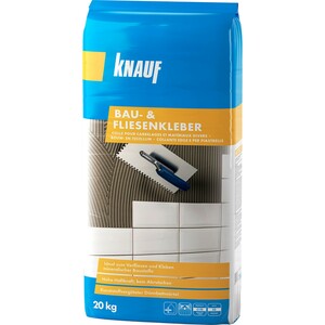 Knauf Bau- & Fliesenkleber Grau 20 kg