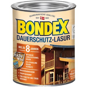 Bondex Dauerschutz-Lasur Grau 750 ml