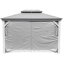 Bild 1 von Sojag Vorhang-Set für Aluminium Pavillon Messina 10 x 12 Champagner